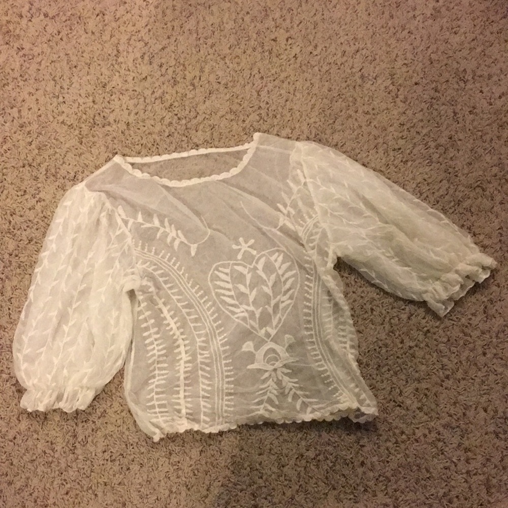 Womens lace blouse